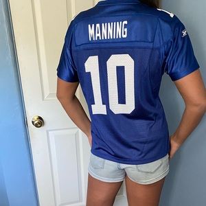 Eli Manning Women's Rebock NFL Jersey
